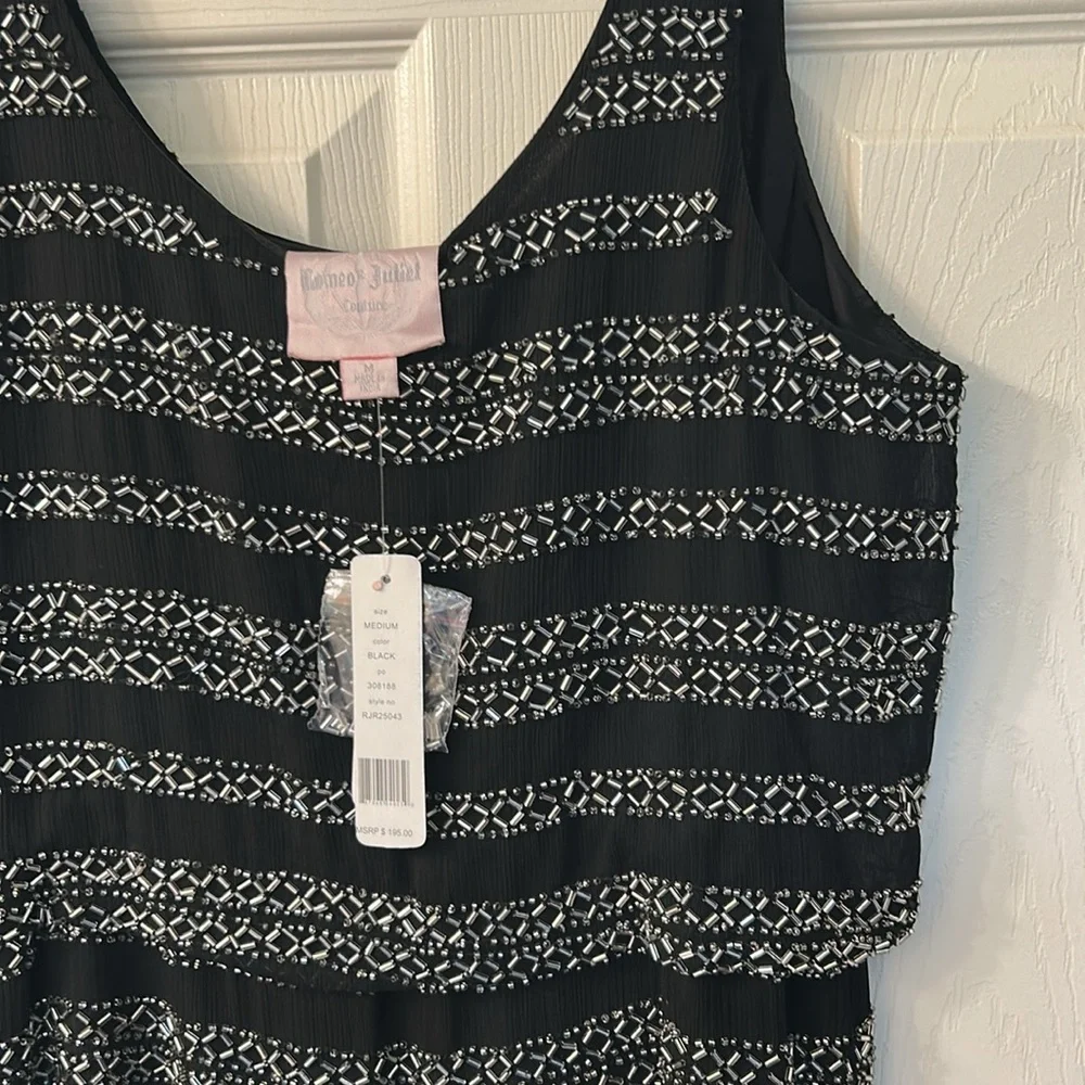 Romeo and Juliet Couture Black Dress - Picture 5 of 6